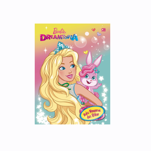 Barbie Dreamtopia: Buku Mewarnai dan Stiker